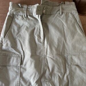 LOFT Olive Green Skirt